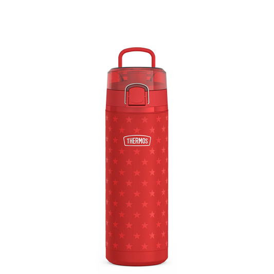 24oz ICON™ WATER BOTTLE WITH SPOUT - RED STARS