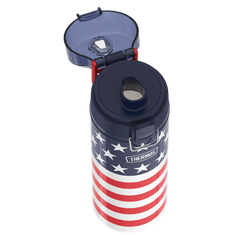24oz ICON™ WATER BOTTLE WITH SPOUT - AMERICAN FLAG