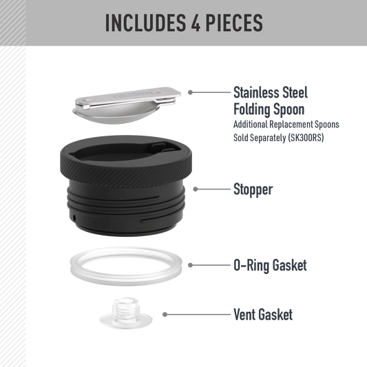 16oz + 24oz ICON™ FOOD JAR - REPLACEMENT STOPPER