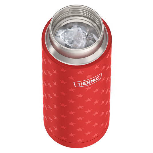 24oz ICON™ WATER BOTTLE WITH SPOUT - RED STARS