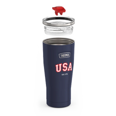 24oz ICON™ TUMBLER WITH SLIDE LOCK LID - NAVY USA